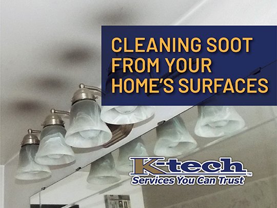 Cleaning Soot from Surfaces