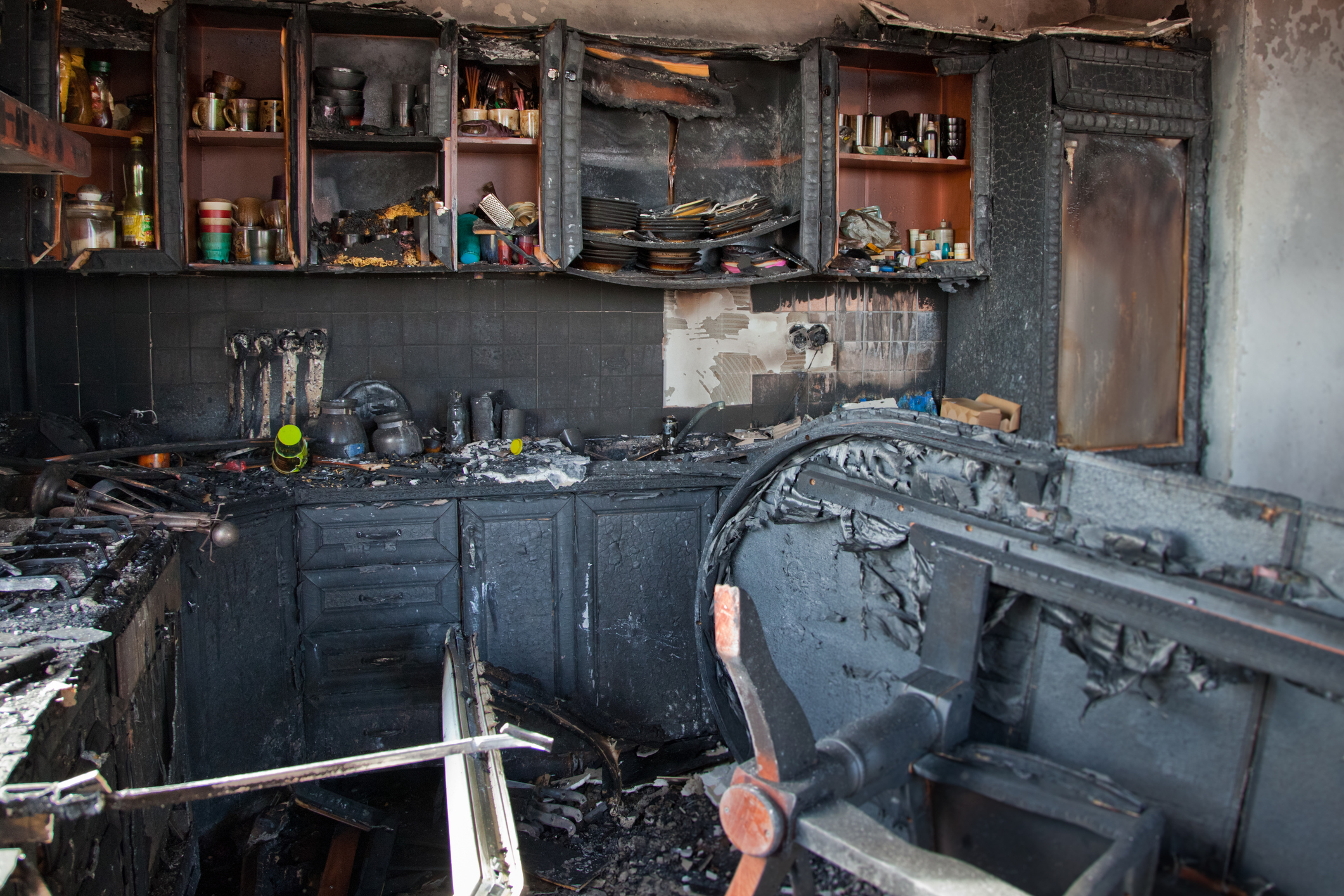 fire damage restoration and cleanup